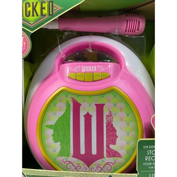 WICKED Bluetooth MP3 Karaoke Machine With Light Show - Picture 7 of 14